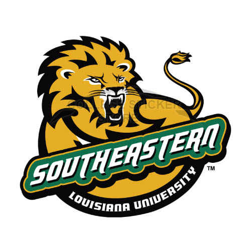 Homemade Southeastern Louisiana Lions Iron-on Transfers (Wall Stickers)NO.6253